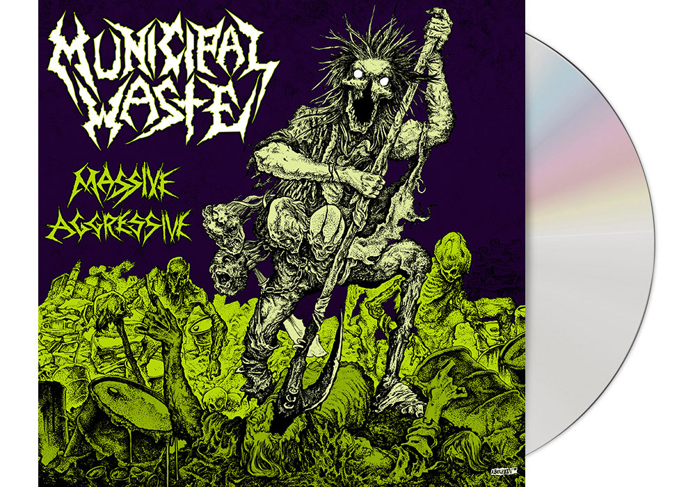 MUNICIPAL WASTE - Massive Aggressive CD MUNICIPAL WASTE - Massive Aggressive CD