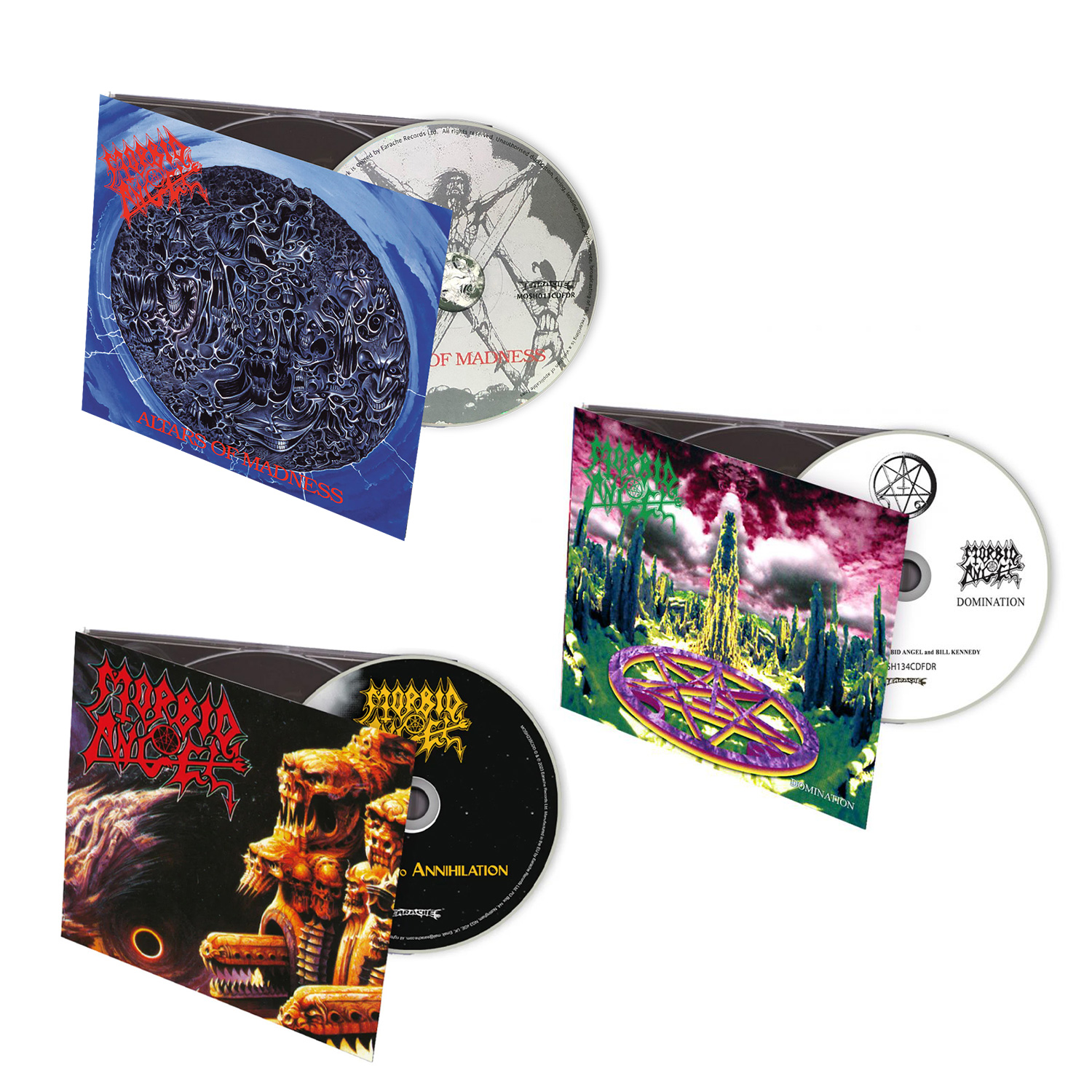 MORBID ANGEL - Altars of Madness / Domination...