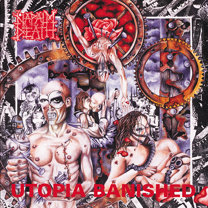 NAPALM DEATH - Utopia Banished 12" LP - BLACK NAPALM DEATH - Utopia Banished 12" LP - BLACK