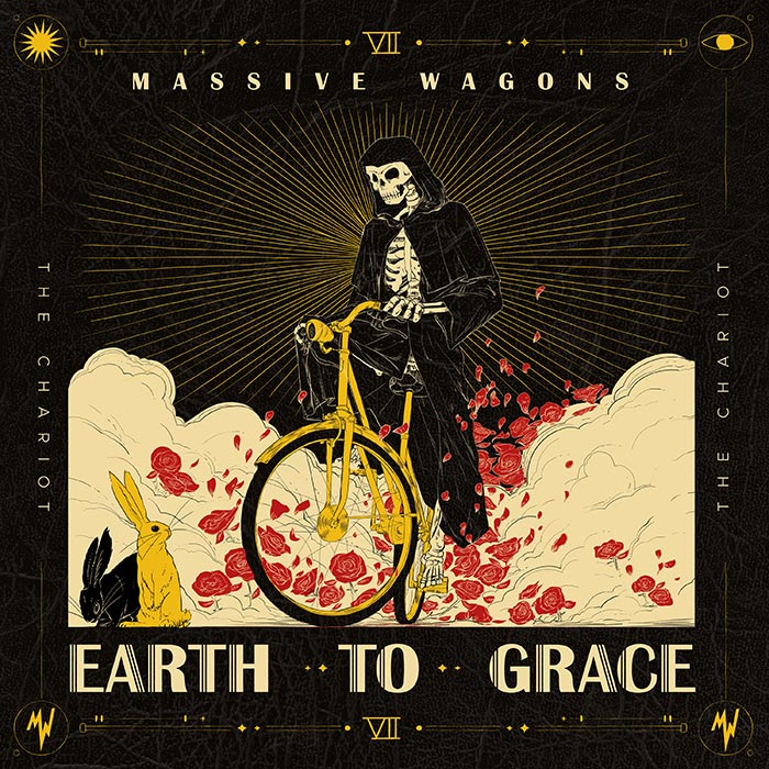 MASSIVE WAGONS - Earth To Grace 12" LP - ORANGE MASSIVE WAGONS - Earth To Grace 12" LP - ORANGE