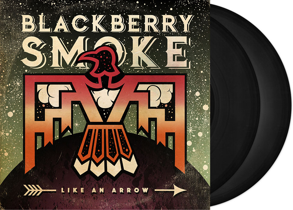 BLACKBERRY SMOKE - Like An Arrow 12" DO-LP - BLACK + Signed Postcard BLACKBERRY SMOKE - Like An Arrow 12" DO-LP - BLACK + Signed Postcard