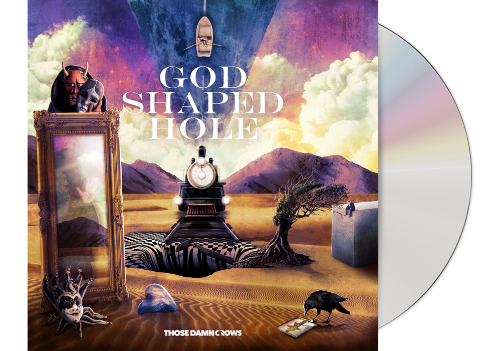 THOSE DAMN CROWS - God Shaped Hole CD THOSE DAMN CROWS - God Shaped Hole CD