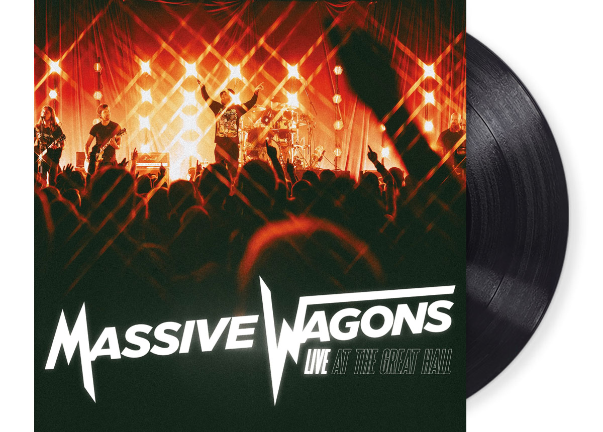 MASSIVE WAGONS - Live at The Great Hall  12" LP - ...