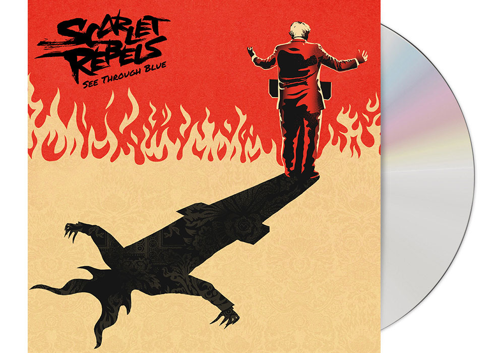 SCARLET REBELS - See Through Blue CD SCARLET REBELS - See Through Blue CD