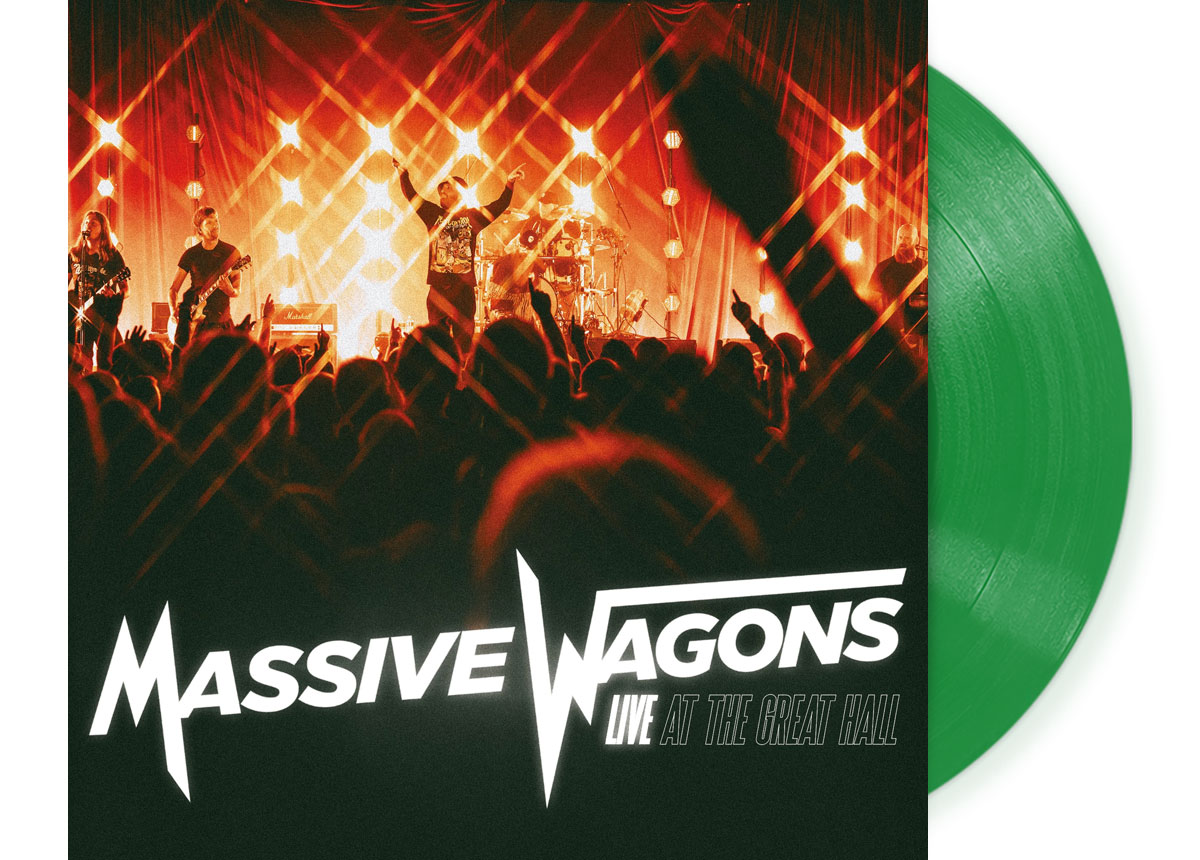 MASSIVE WAGONS - Live at The Great Hall  12" LP - ...