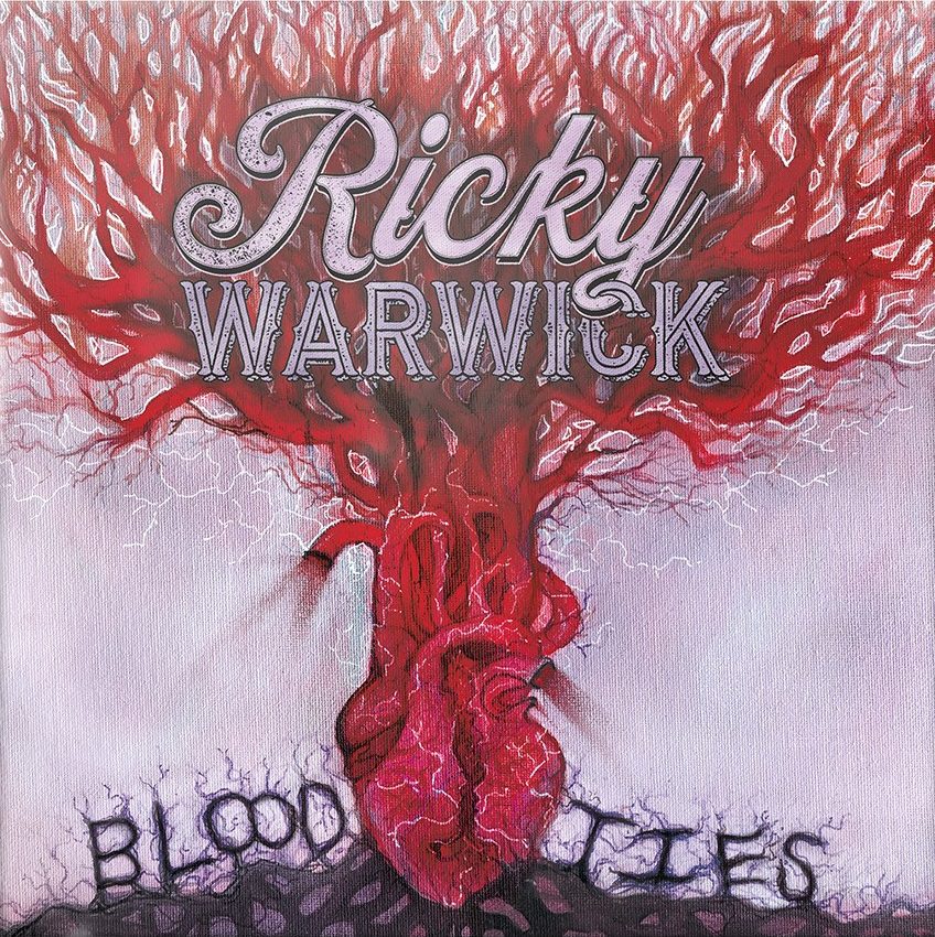 WARWICK, RICKY - Blood Ties 12" LP - BLACK WARWICK, RICKY - Blood Ties 12" LP - BLACK