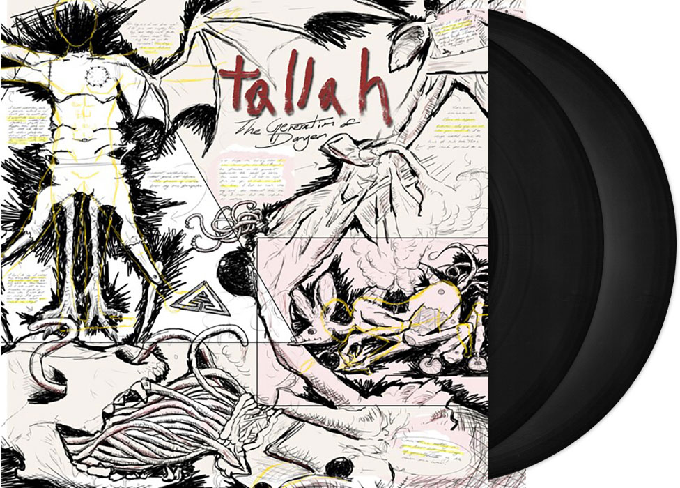 TALLAH - The Generation Of Danger 12" DO-LP - BLAC...