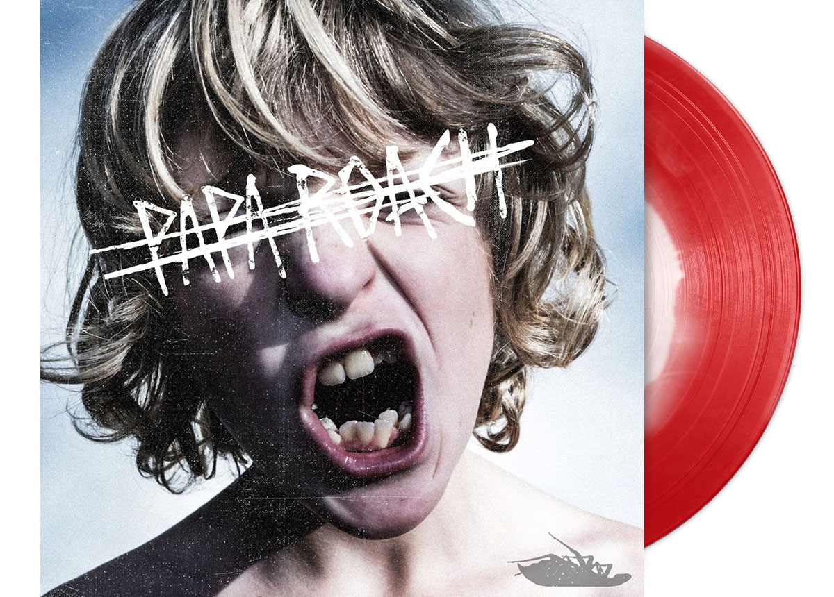 Vinyl_1200x860_paparoach_red PAPA ROACH - Crooked Teeth (Re-Release) 12" LP - R...