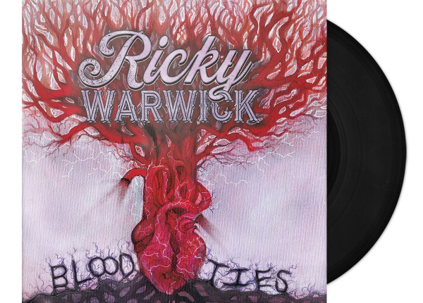 WARWICK, RICKY - Blood Ties 12" LP - BLACK