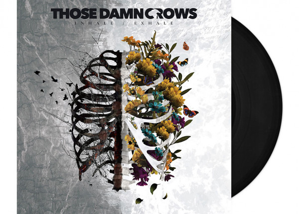 THOSE DAMN CROWS - Inhale/Exhale 12" LP - BLACK