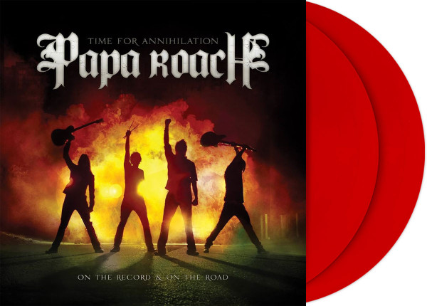 PAPA ROACH - Time For Annihilation 12" Do-LP - RED
