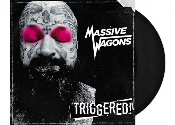 MASSIVE WAGONS - Triggered! 12" LP - BLACK