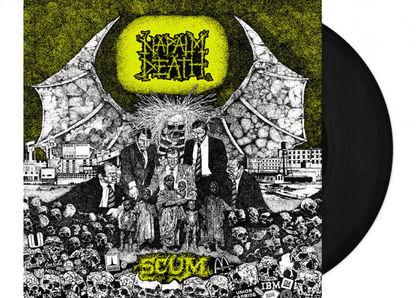 NAPALM DEATH - Scum 12" LP - BLACK