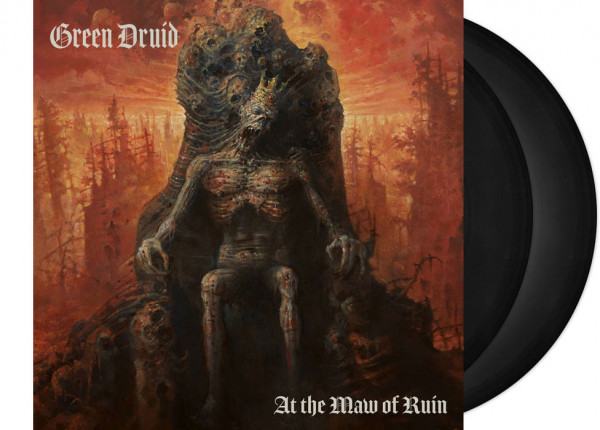 GREEN DRUID - At The Maw Of Ruin 12" DO-LP - BLACK