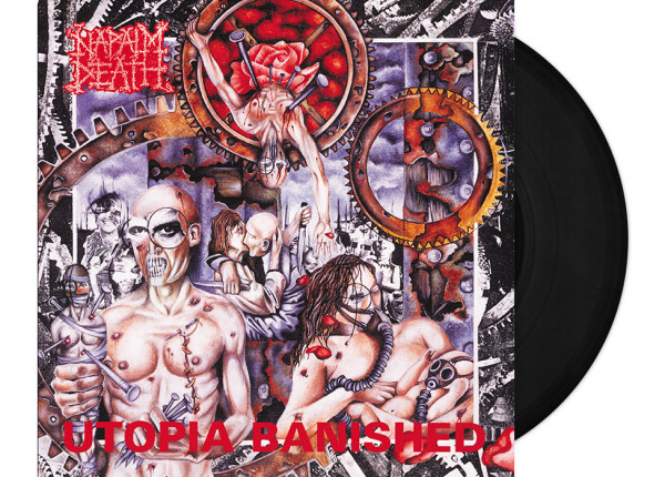 NAPALM DEATH - Utopia Banished 12" LP - BLACK