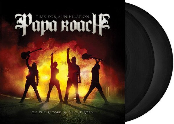 PAPA ROACH - Time For Annihilation 12" Do-LP - BLACK