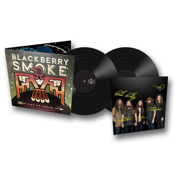 BLACKBERRY SMOKE - Like An Arrow 12" DO-LP - BLACK + Signed Postcard